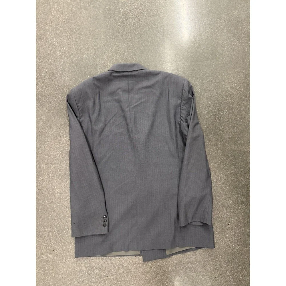 Giorgio Armani Le Collezioni Double Breasted Blazer Suit Jacket Mens 44R Italy